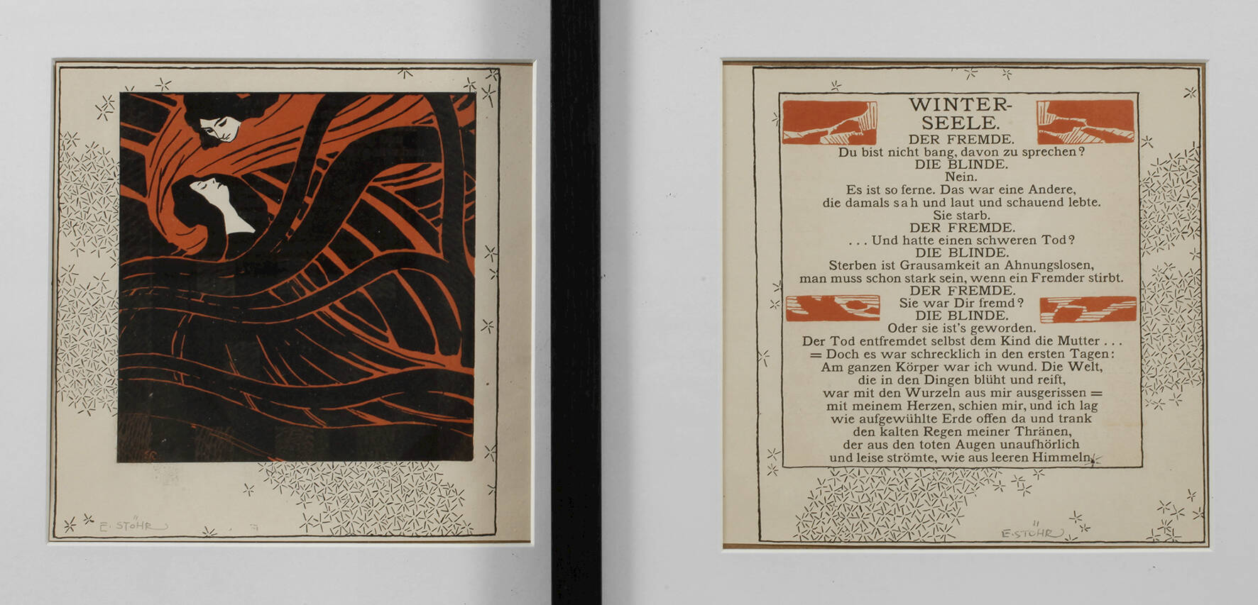 Ernst Stöhr, Paar Graphiken