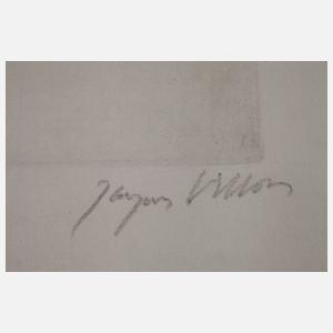 Jaques Villon, Kauernder Akt