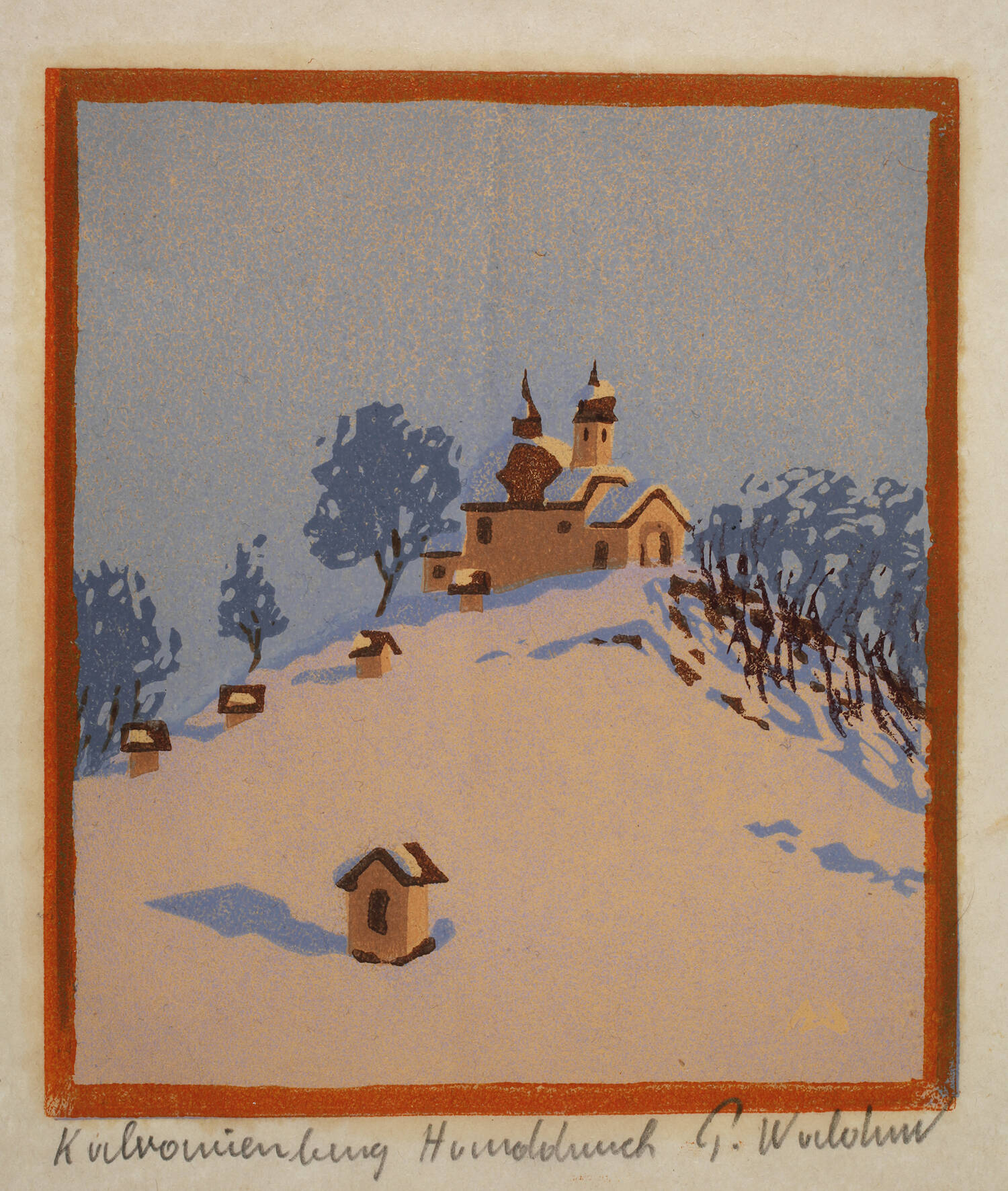 Peter Waldner, Kalvarienberg in Arzl