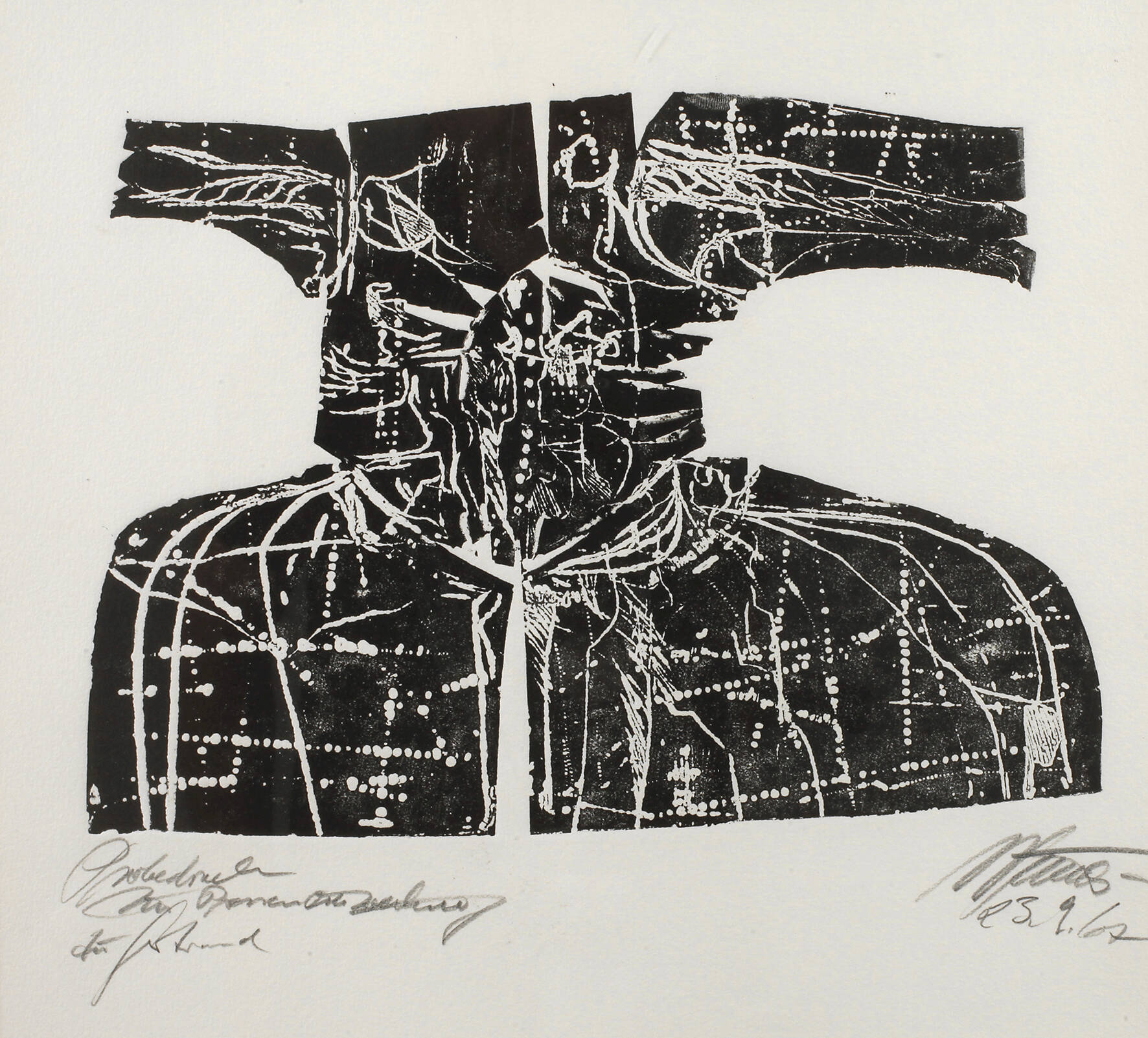 Prof. Gerd Winner, Abstrakte Komposition