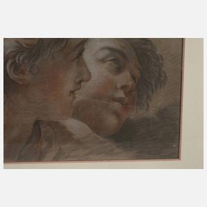 Louis Jean Francóis Lagrenée, attr., Kopfstudie