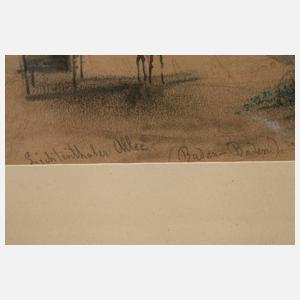 Wilhelm Trost, Lichtentaler Allee in Baden-Baden