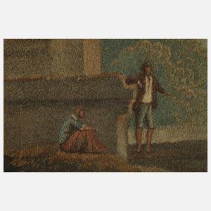 Benjamin Zobel, attr., An der Ruine