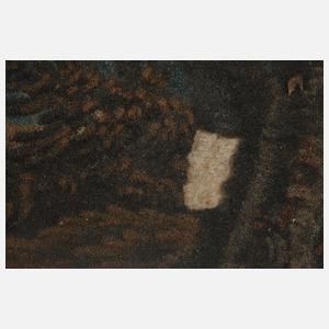 Benjamin Zobel, attr., An der Ruine