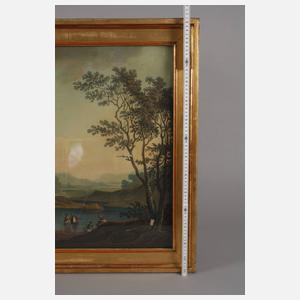 Benjamin Zobel, attr., An der Ruine