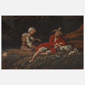 Benjamin Zobel attr., Landschaft mit Figuren