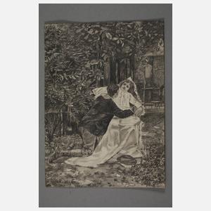 Konvolut Bleistiftzeichnungen