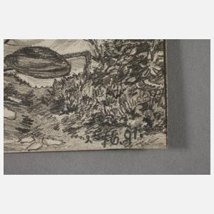 Konvolut Bleistiftzeichnungen