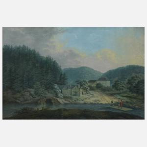 A. F. Rauscher, "Der Leimnitzhammer an der Saale"