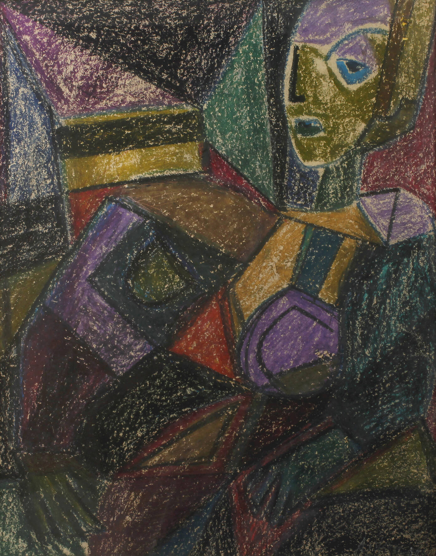 Rudolf Ausleger, Figur im Interieur