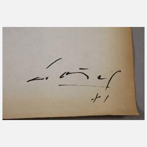 Peter Dotrel, Abstrakte Komposition mit Rot