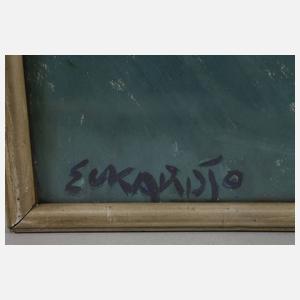 Eckardt, Stillleben mit Pflanze