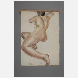 Prof. Kurt Günther, liegender Frauenakt