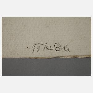 Prof. Kurt Günther, liegender Frauenakt