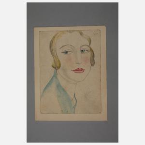 Prof. Kurt Günther, Damenportrait