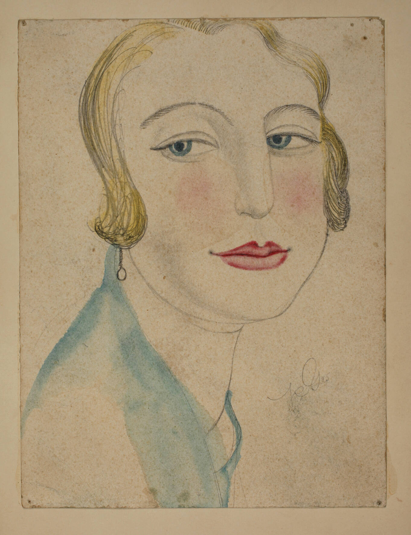 Prof. Kurt Günther, Damenportrait