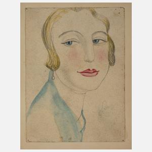 Prof. Kurt Günther, Damenportrait