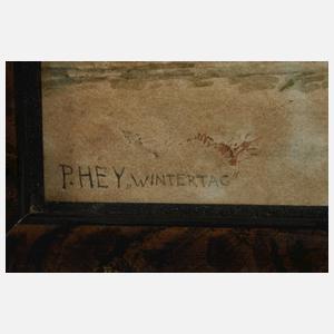 Prof. Paul Hey, "Wintertag"