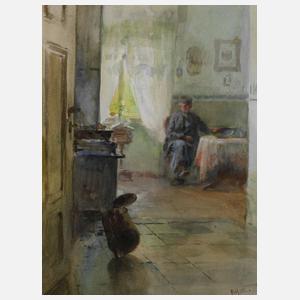 Prof. Franz Huth, "In der Küchenstube"