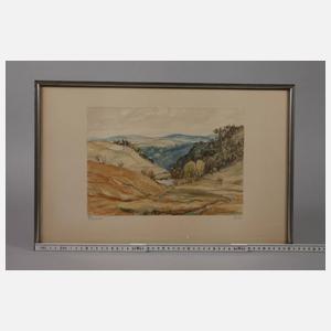 Prof. Hermann Paschold, Herbstliche Landschaft