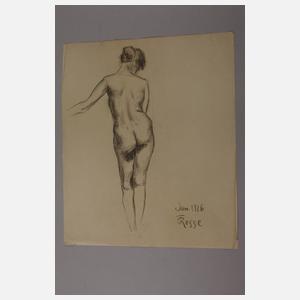 Prof. Johannes Friedrich Rogge, Aktzeichnungen