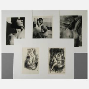 Alexander Székely, Paar erotische Zeichnungen