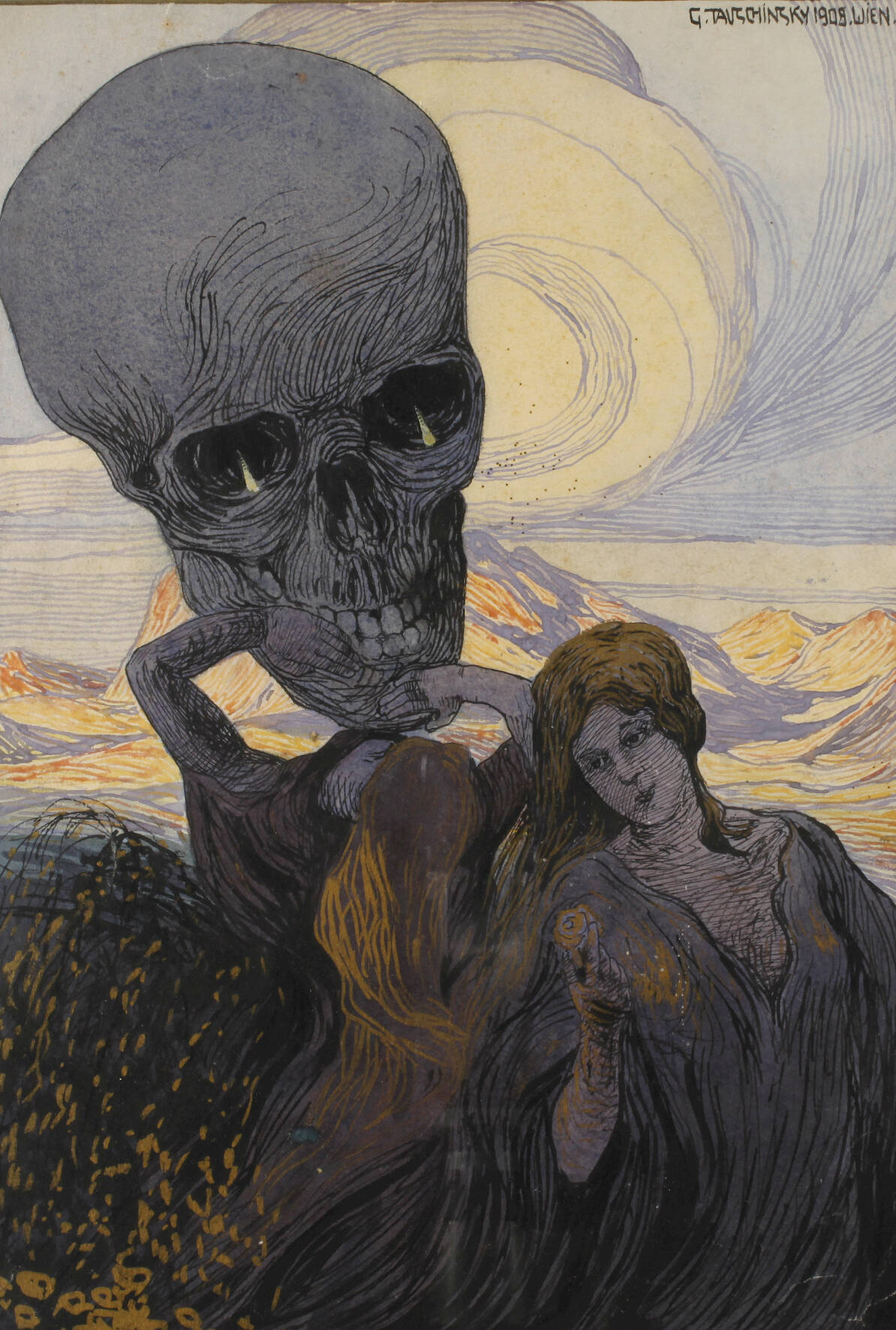 Gustav Tauschinsky, Der Tod und die Mädchen