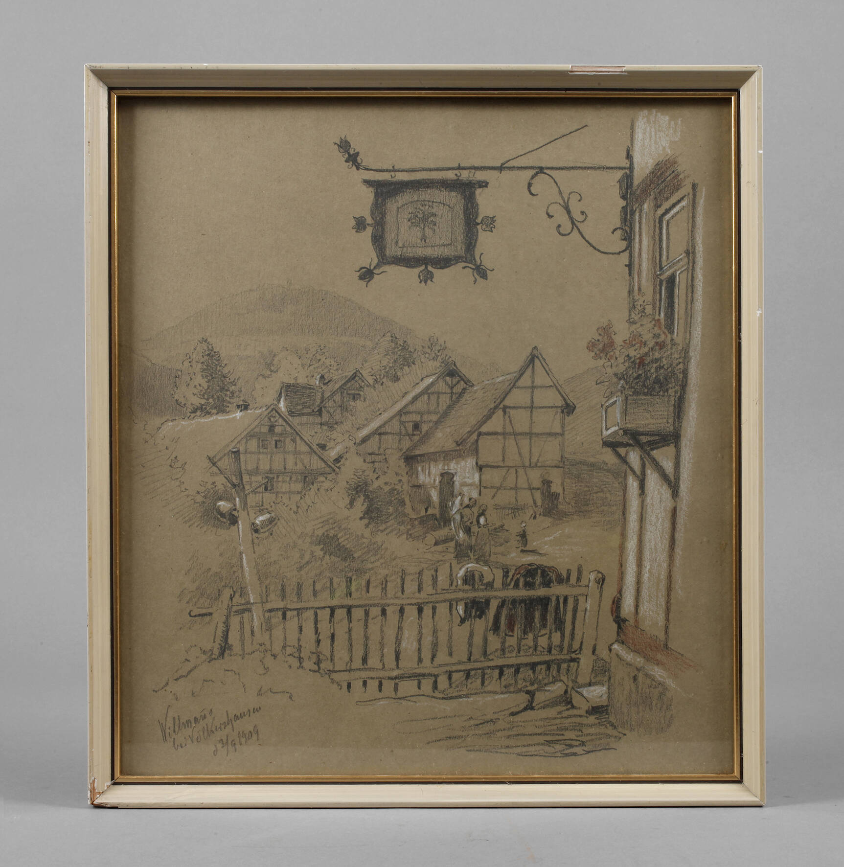 Paul Tübbecke attr. "Willmaus bei Volkershausen"