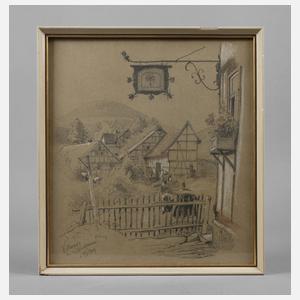 Paul Tübbecke attr. "Willmaus bei Volkershausen"