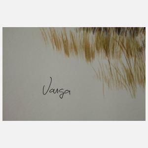 Pál Varga, Ersttagsbriefentwurf