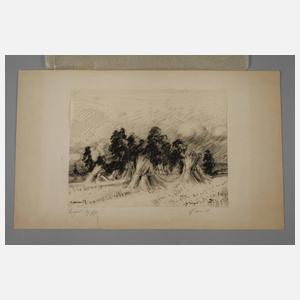 H. Weisse, "Zur Erntezeit"