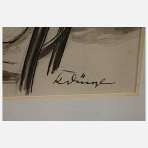 Josef Dünzl, Paar Illustrationszeichnungen