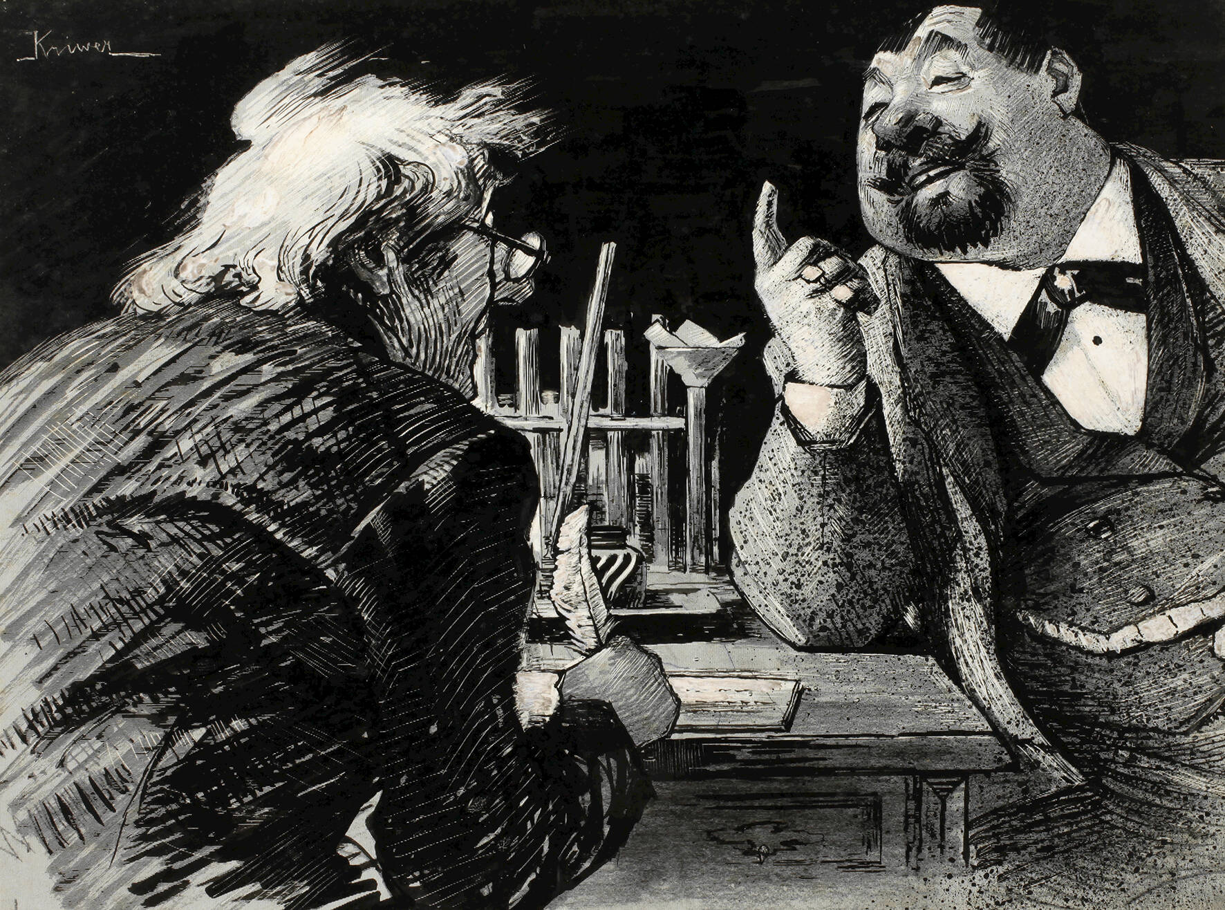 Josef Kriwer, "Ein bemerkenswerter Gedanke"