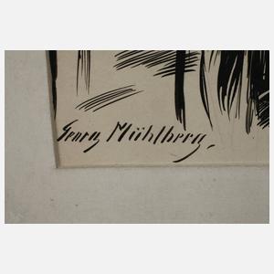 Georg Mühlberg, Im Restaurant