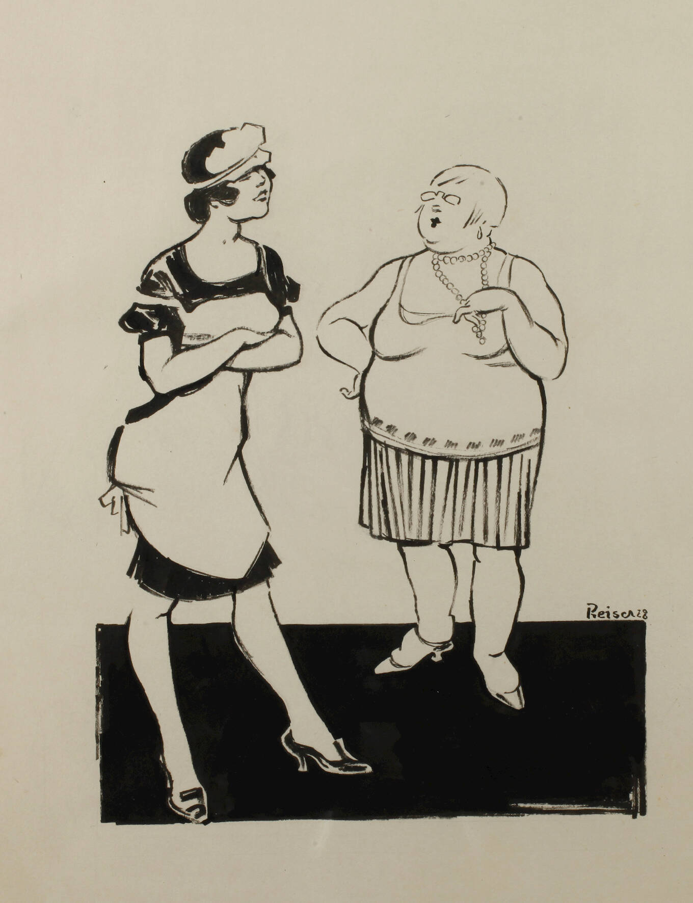 Carl Reiser, "Die freche Perle"