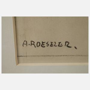 August Roeseler, Auf dem Weg zur Arbeit