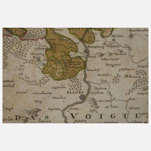 Homanns Erben, Kupferstichkarte Vogtland