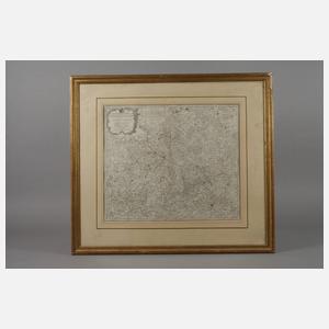 Homanns Erben, Kupferstichkarte Sachsen