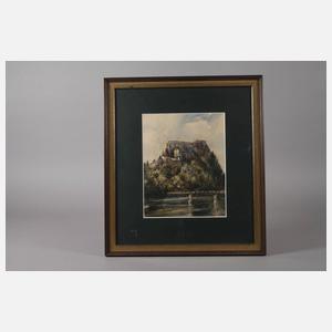 Prof. Fritz Beckert, Burgdarstellung