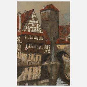 Prof. Fritz Beckert, Henkersteg in Nürnberg