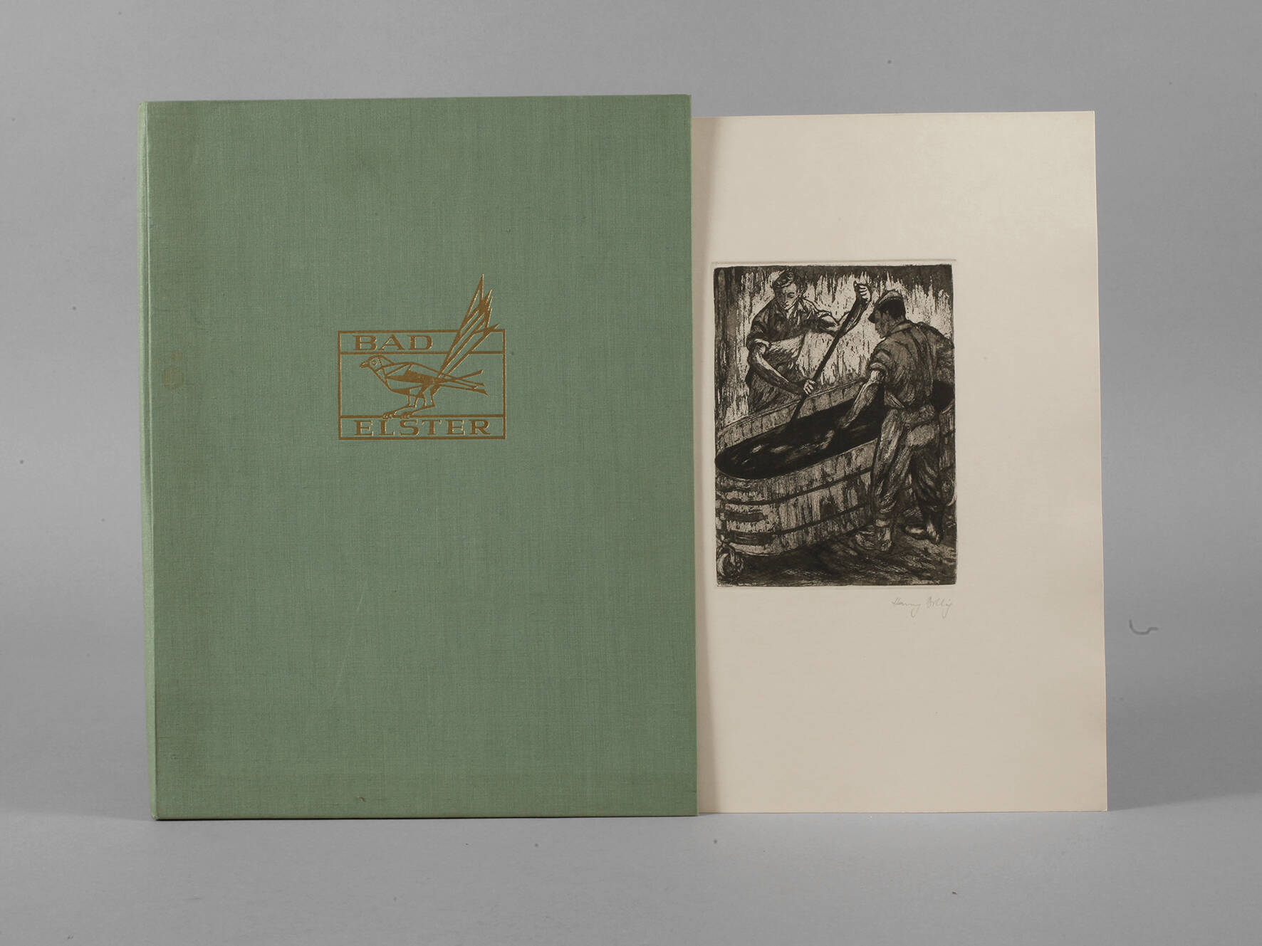 Harry Billig, Mappe "Staatsbad Bad Elster"