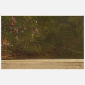 Manfred Feiler, "Sonniger Waldweg"