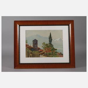 Ernst Frommhold, "Sonntagmorgen am Genfersee"