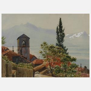 Ernst Frommhold, "Sonntagmorgen am Genfersee"