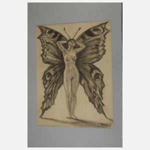 Walther Gasch, Schmetterlingsfrau