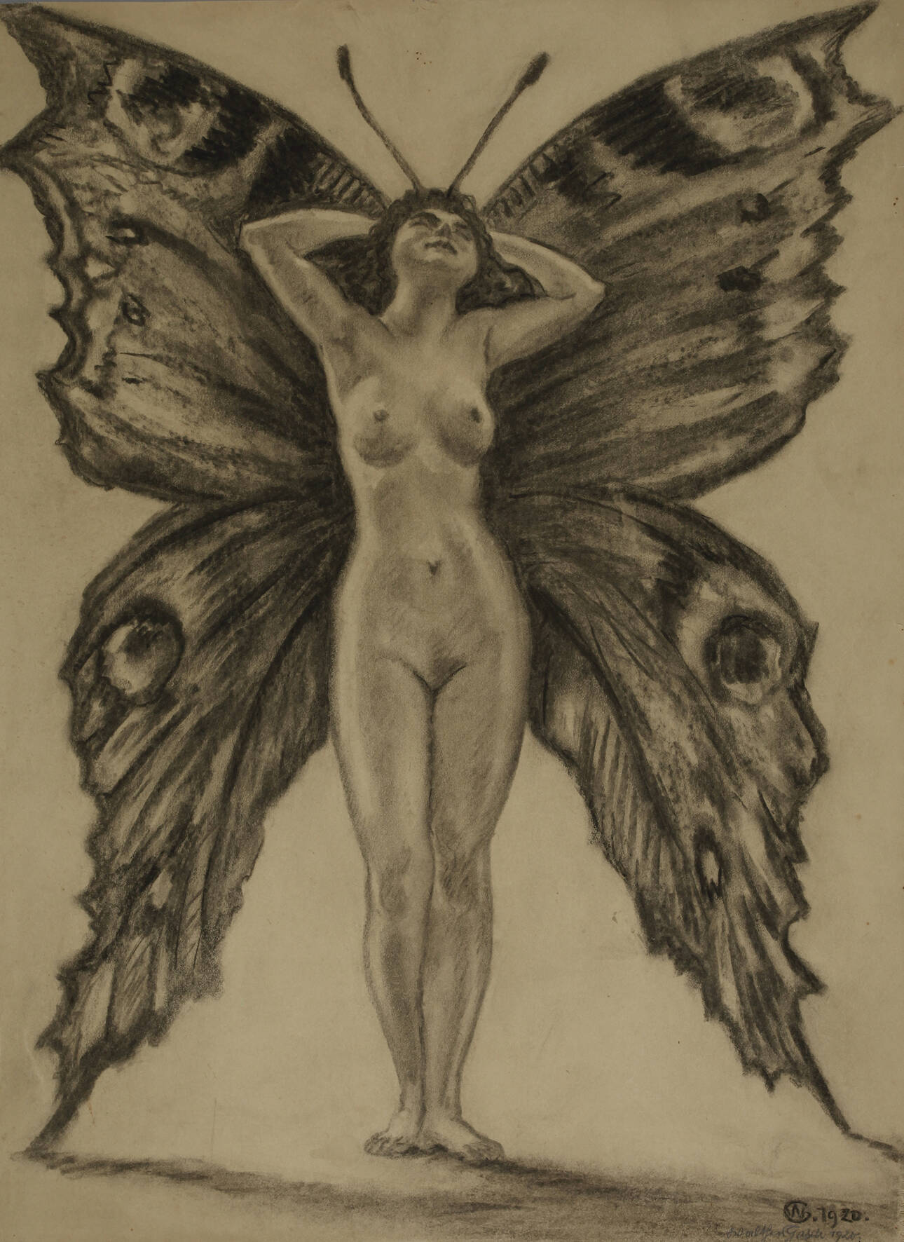 Walther Gasch, Schmetterlingsfrau