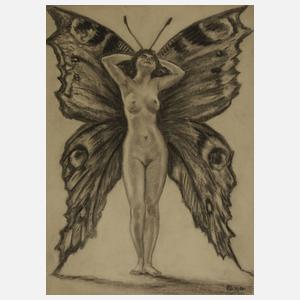 Walther Gasch, Schmetterlingsfrau