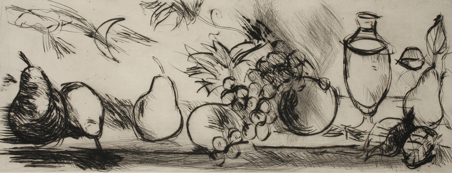 Prof. Ernst Hassebrauk, Stillleben mit Früchten