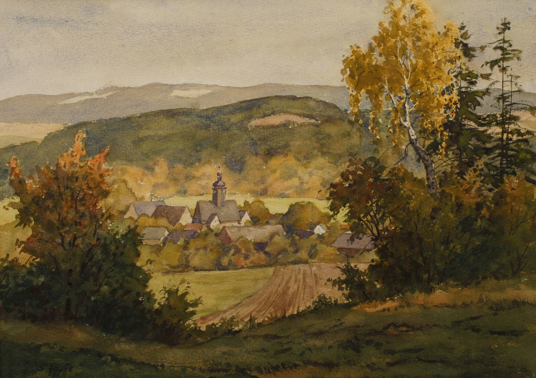 Siegfried Hauffe, Im Vogtland