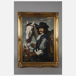 Johannes Hegner, "Der Trompeter" nach Diez